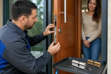 Chaveiro trocando uma fechadura de porta em Alagoinhas.
